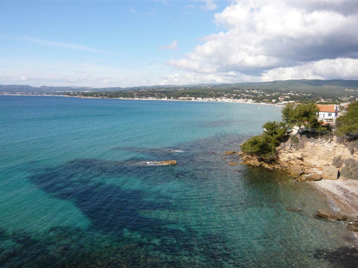 Appartamento Les Palmiers Saint-Cyr-sur-Mer Esterno foto